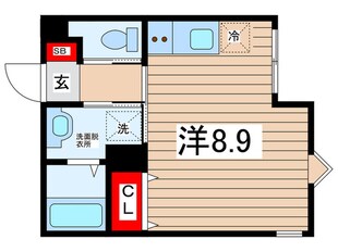 コネクトパーク末広の物件間取画像